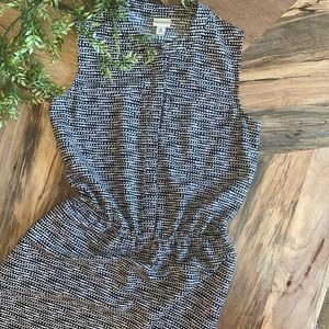 Black & white business casual midi dress!